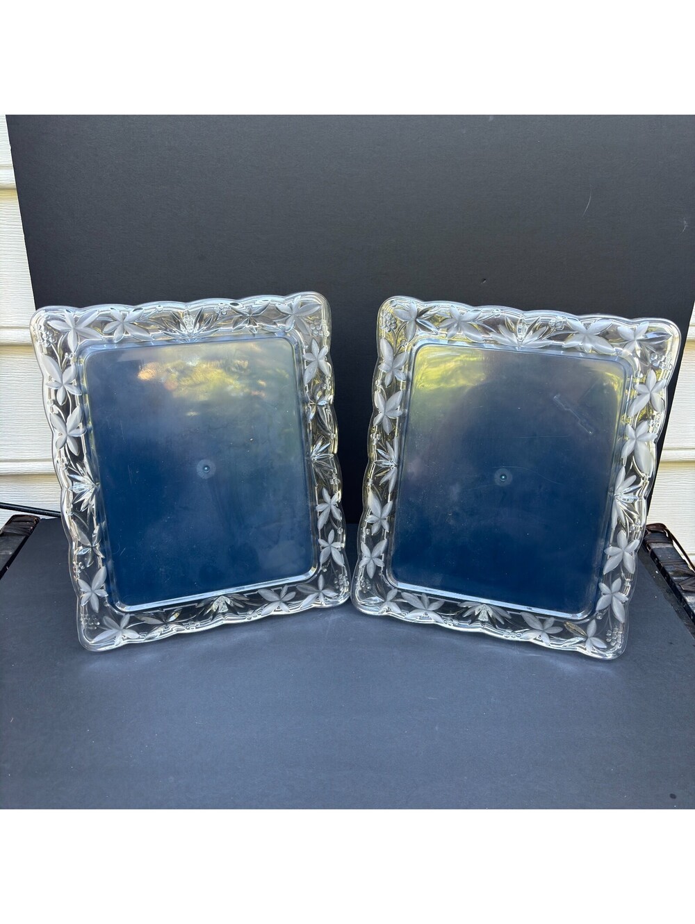 2 Mikasa Garden Terrace Heavy Etched 8 X 10 Picture Frame New In Box